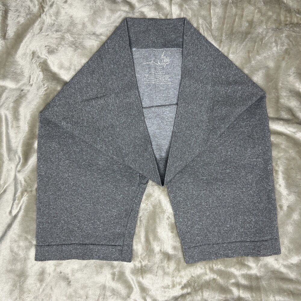 Women’s Free People Biker Shorts XS/S Mid Rise Intimately Free People Grey New - Picture 6 of 7